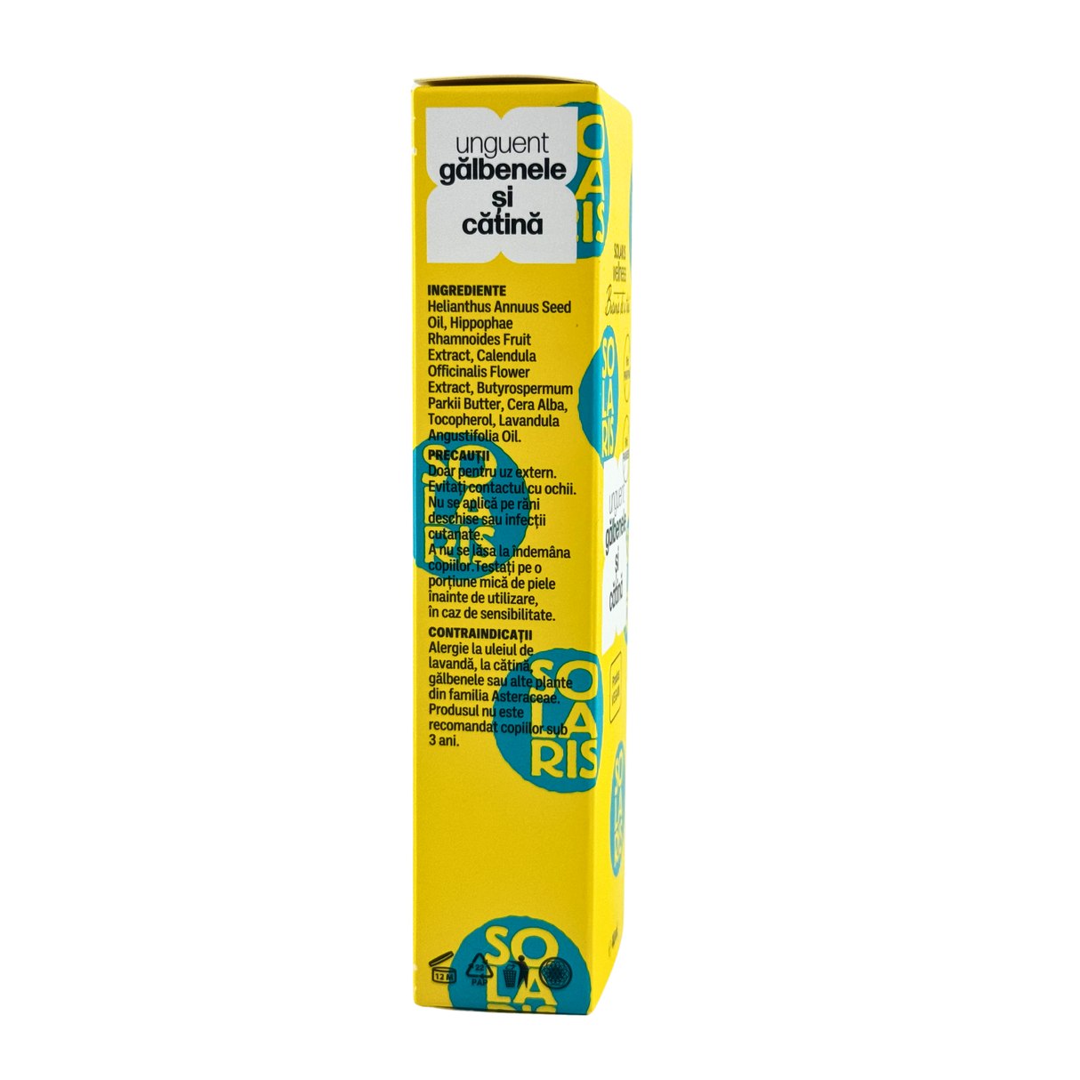Unguent cu Galbenele si Catina - Reparator 40 ml