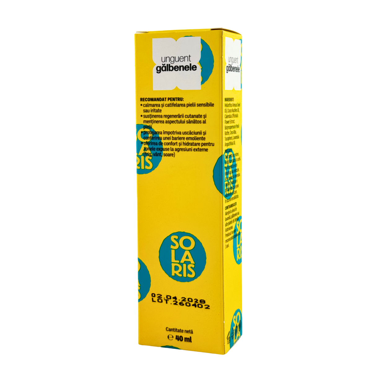 Unguent cu Galbenele - Emolient 40 ml
