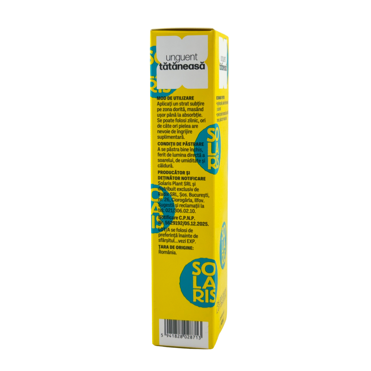 Unguent cu Tataneasa - Confort articular 40 ml