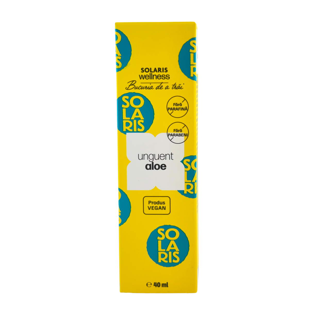Unguent cu Aloe - Hidratare intensa 40 ml