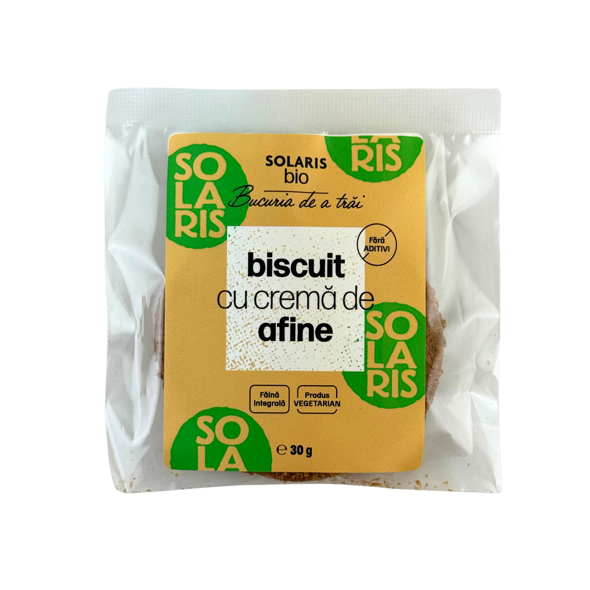 Biscuit cu crema de afine 30 g