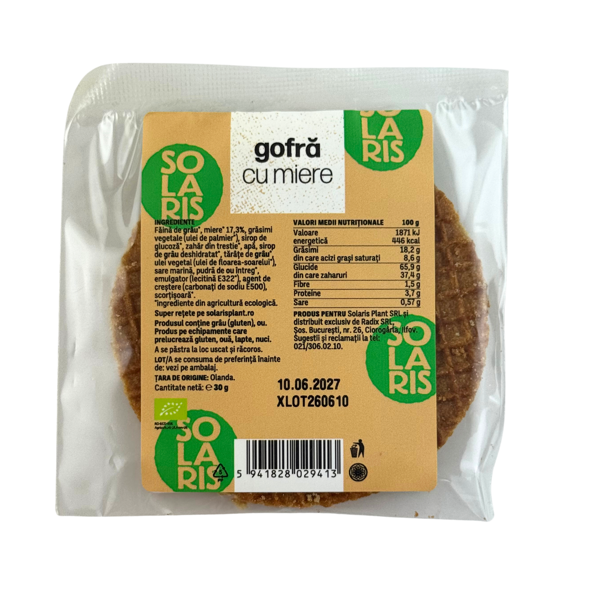 Gofra cu miere 30 g