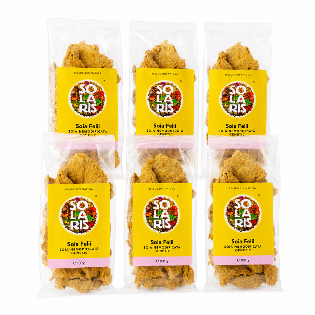 Bax 6 × Soia felii 100 g