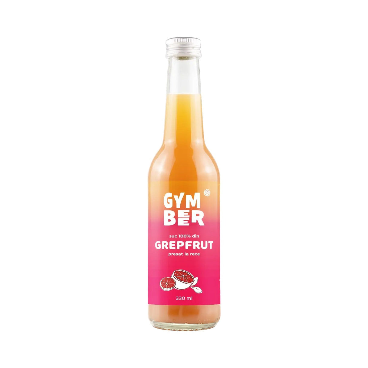 Suc din grepfrut 100% natural presat la rece 330 ml - imagine 2