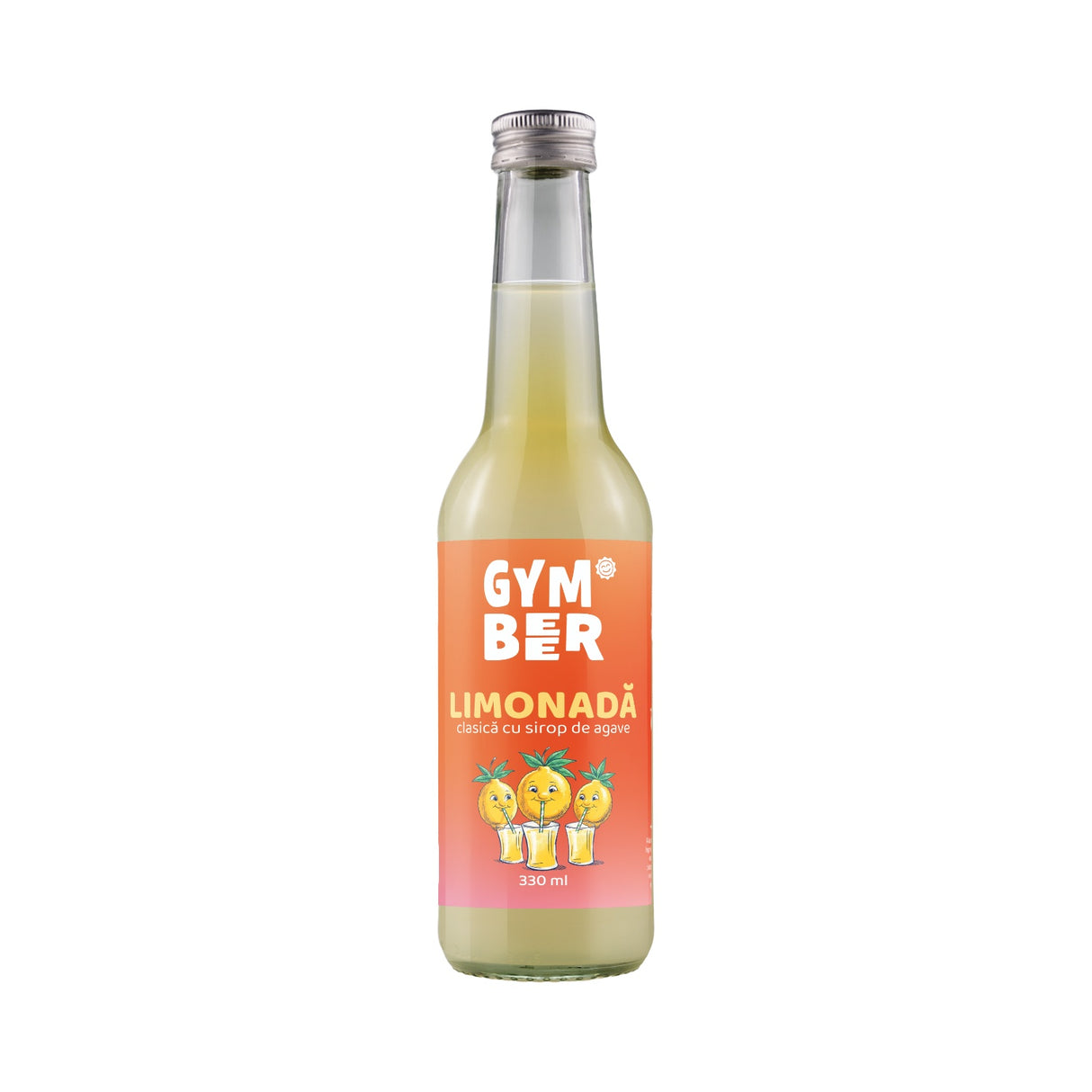 Limonada clasica cu sirop de agave 330 ml