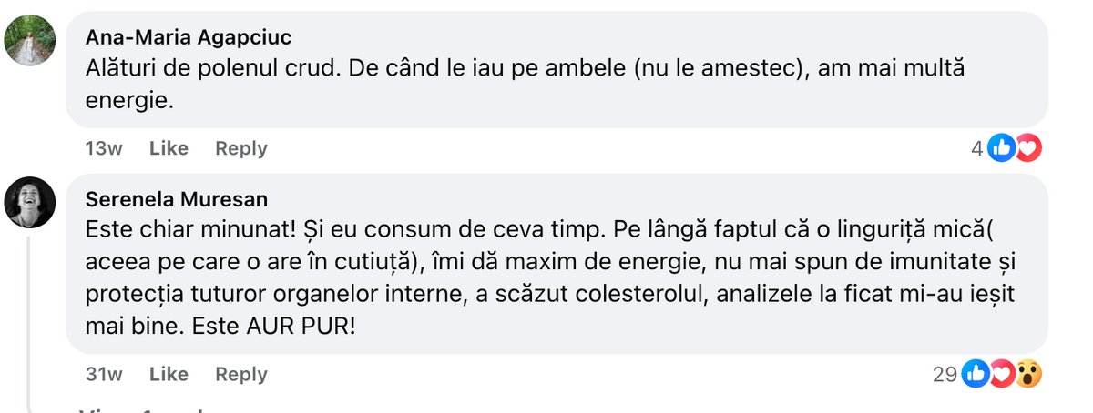 Lăptișor de matcă pur Solaris