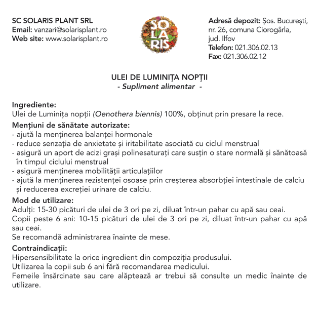 Luminita Noptii 50 g