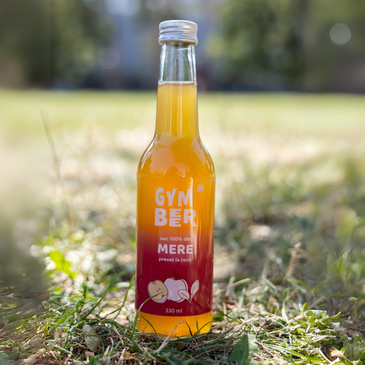 Suc de Mere 100% natural presat la rece 330 ml