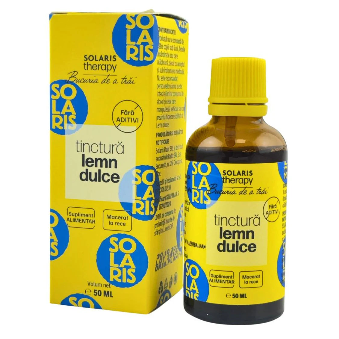 Tinctura de Lemn dulce 50 ml Solaris