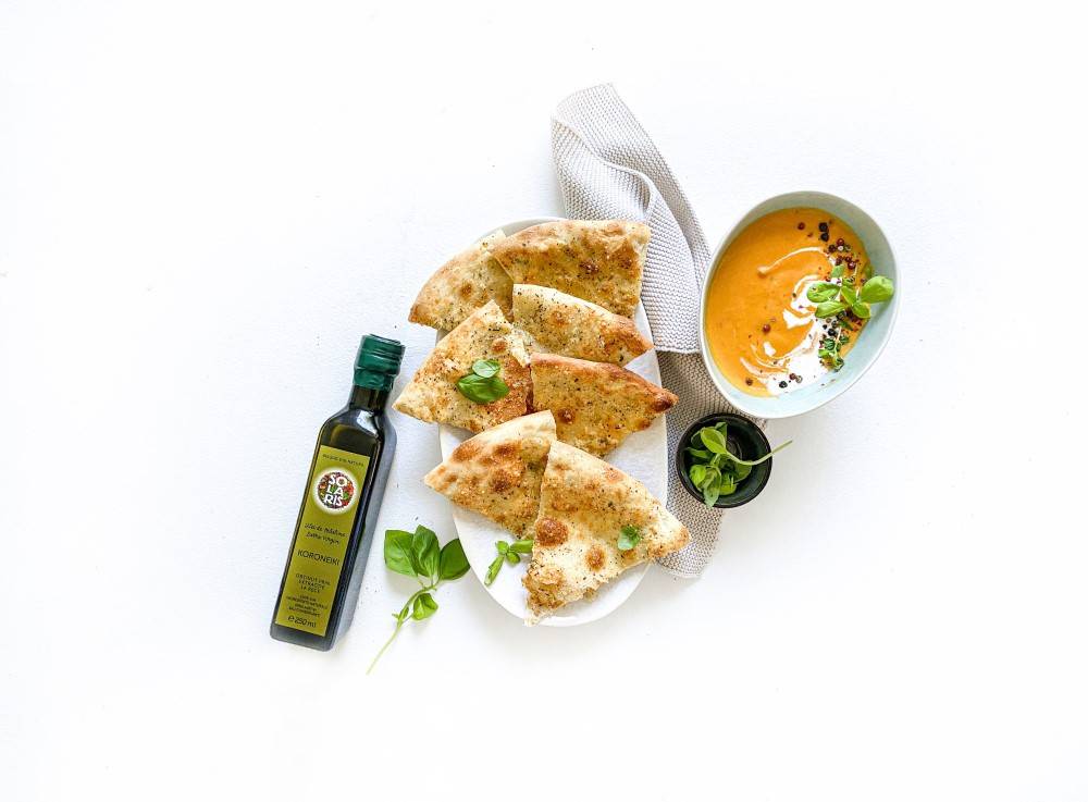 Focaccia cu parmezan
