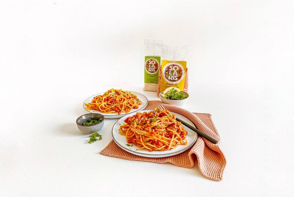 Spaghetti bolognese vegetariene
