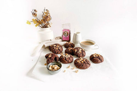 Cookies cu alune de padure si cacao