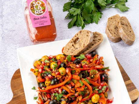 Salata de masline cu rodie si nuci