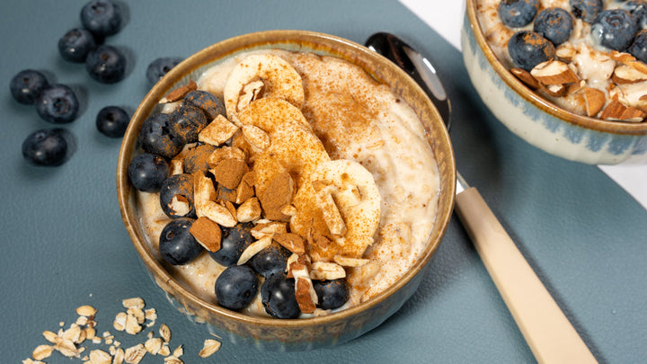 Porridge cu fructe de sezon