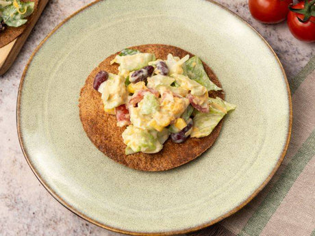 Tostada cu salata