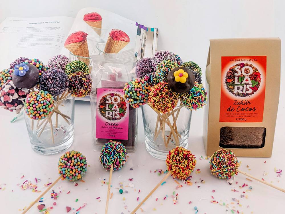 Cake pops vegane