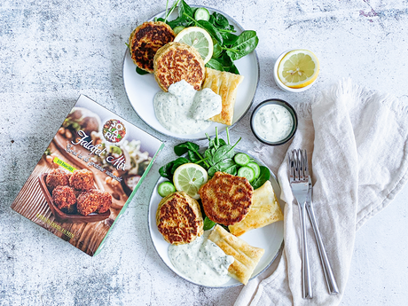 Chiftele Falafel si Maultaschen umplute cu branza