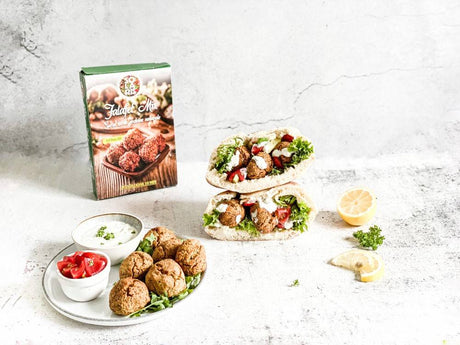 Falafel cu marar si ceapa verde