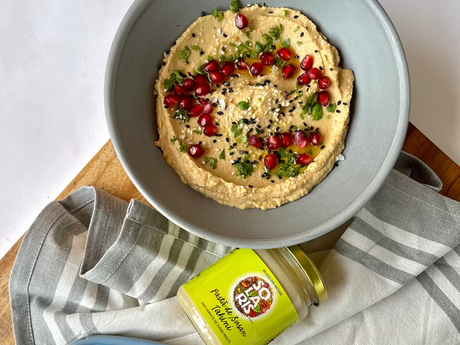 Hummus cremos cu rodii