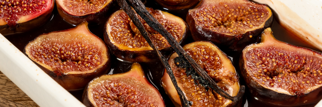 Smochine coapte cu vin Marsala si migdale