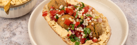 Falafel cu Humus si Tabbouleh