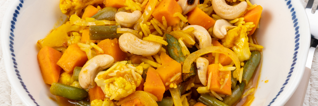 Biryani cu legume