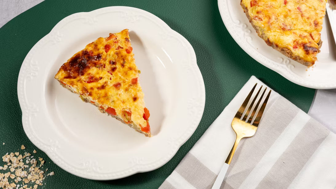 Tarta sarata cu baza din fulgi de ovaz