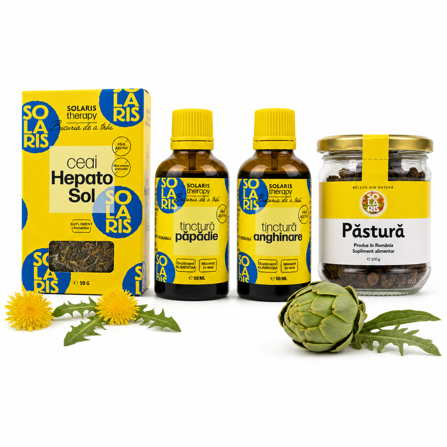 Curatare Hepatica - Cura pentru ficat si digestie lenta