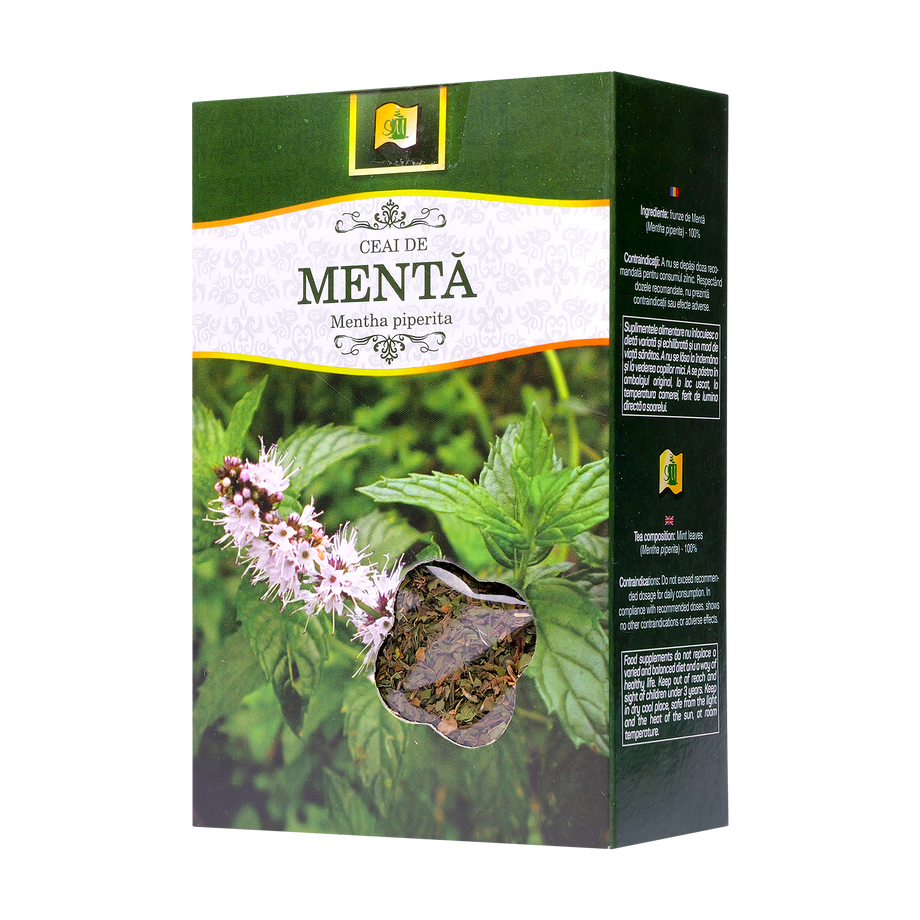 Ceai menta frunze 50 g