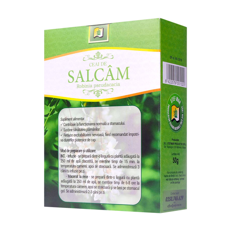 Ceai salcam flori 50 g