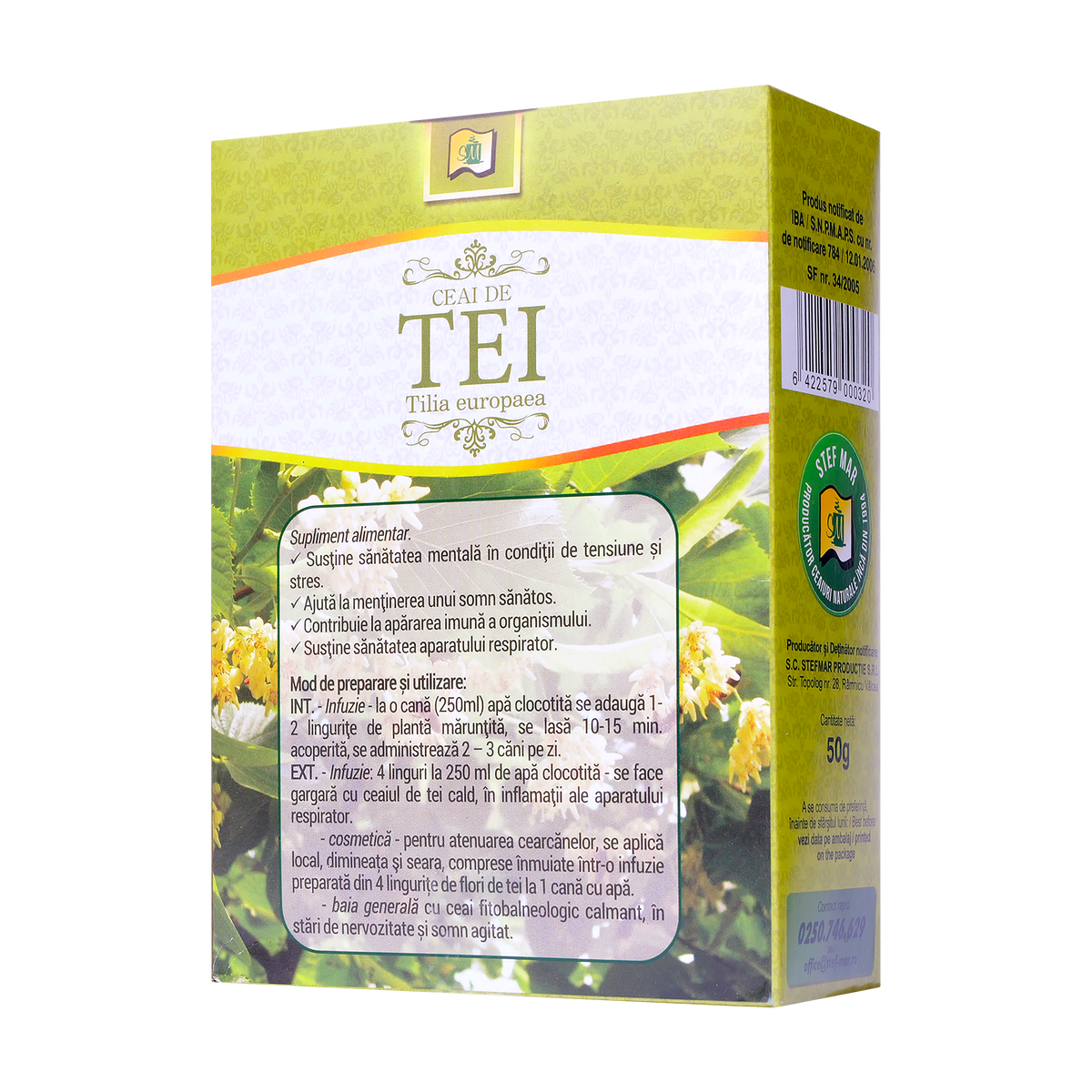 Ceai de Tei flori 50 g