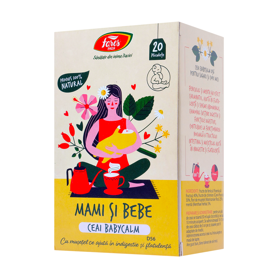 Ceai baby calm 20 plicuri