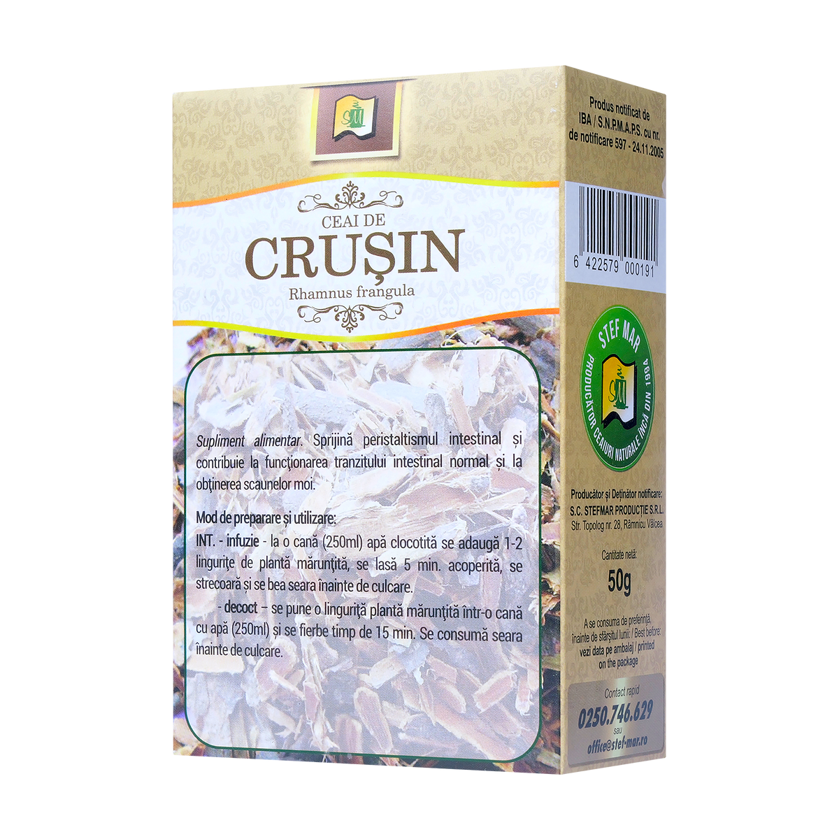 Ceai crusin coaja 50 g
