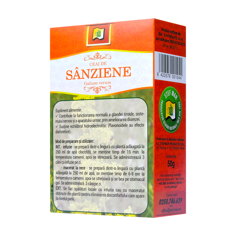 Ceai sanziene iarba 50 g