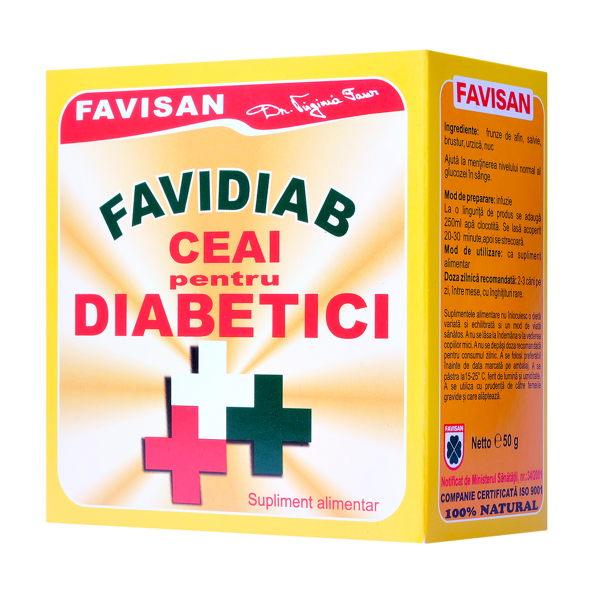 Ceai favidiab 50 g
