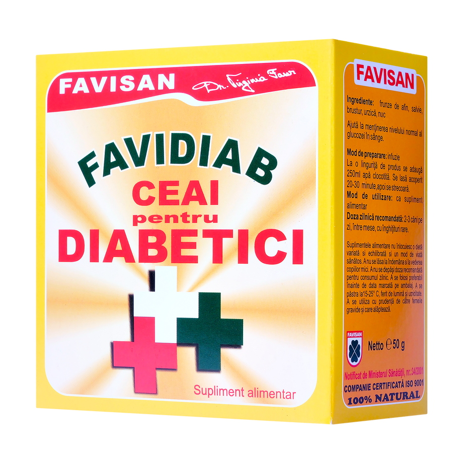 Ceai favidiab 50 g