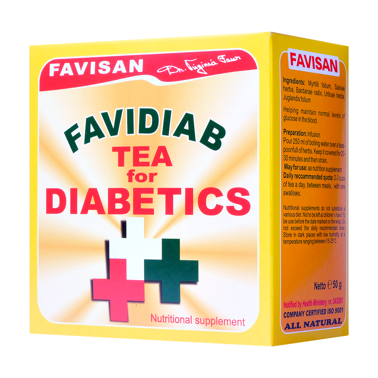 Ceai favidiab 50 g