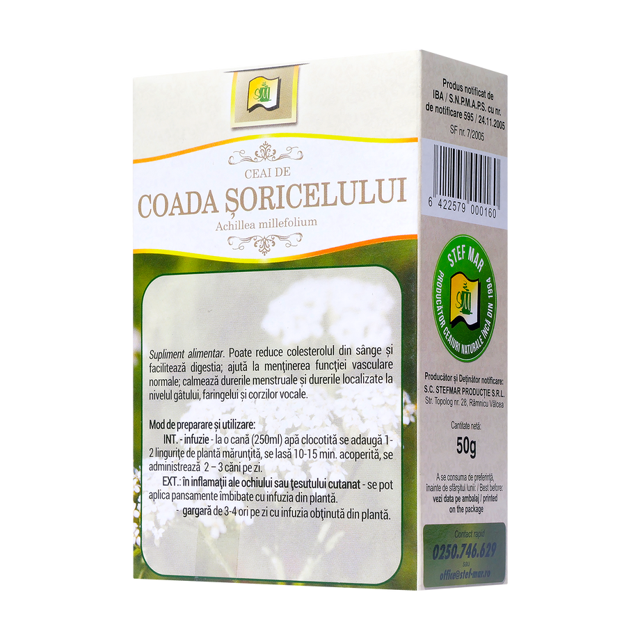 Ceai Coada Soricelului flori 50 g