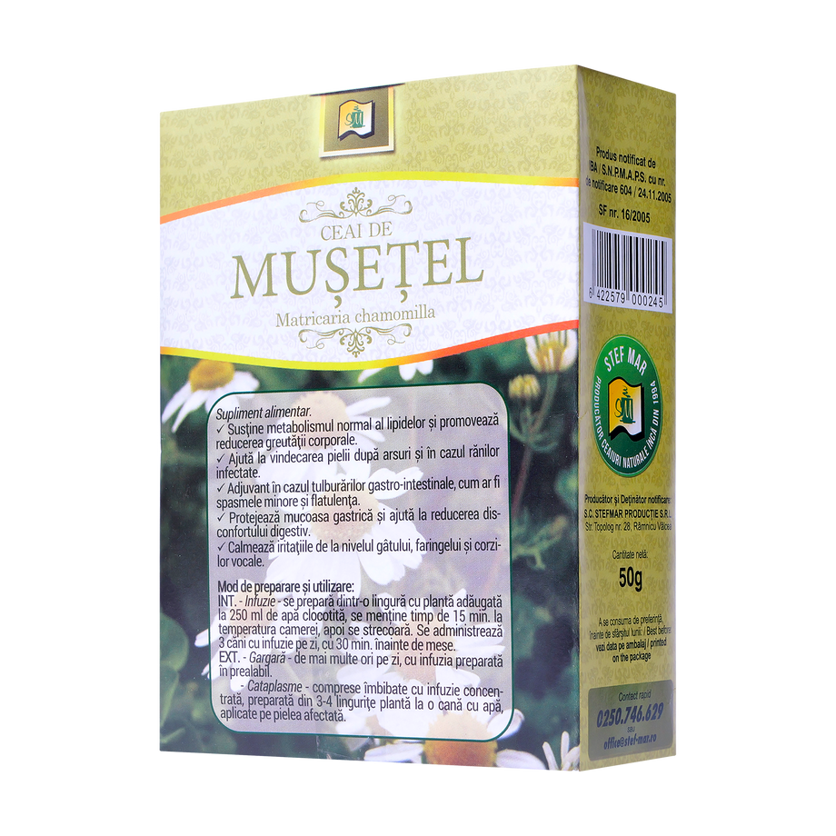 Ceai de musetel flori 50 g