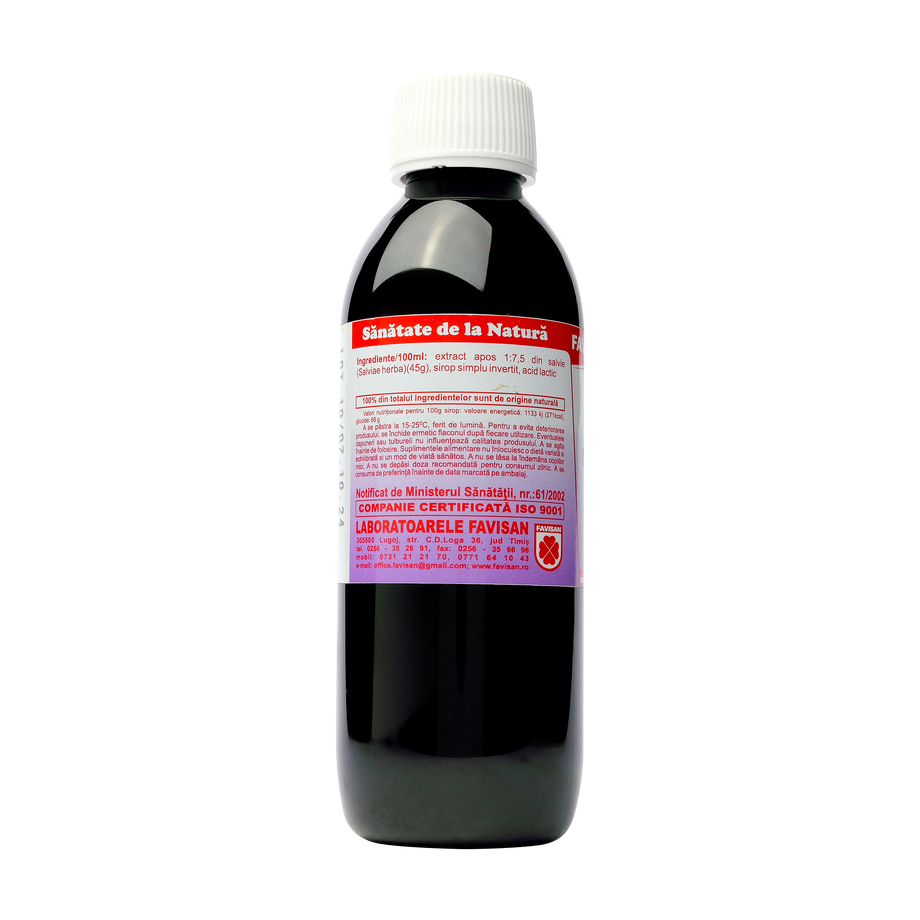 Sirop salvie 250 ml