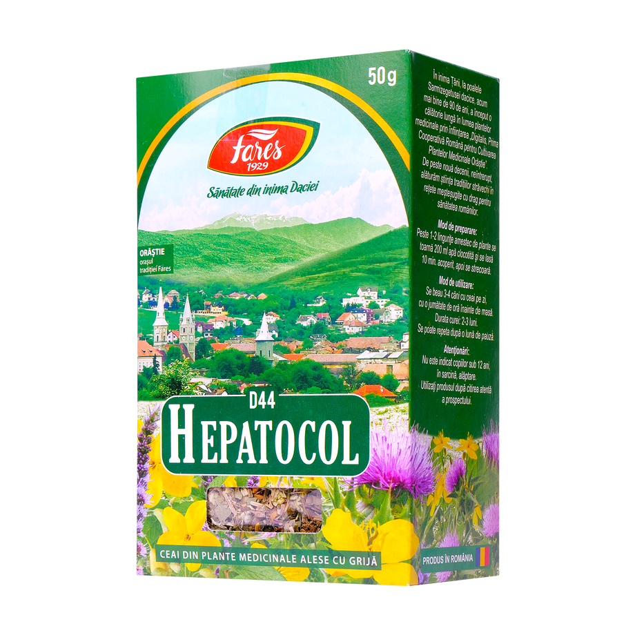 Ceai hepatocol 50 g