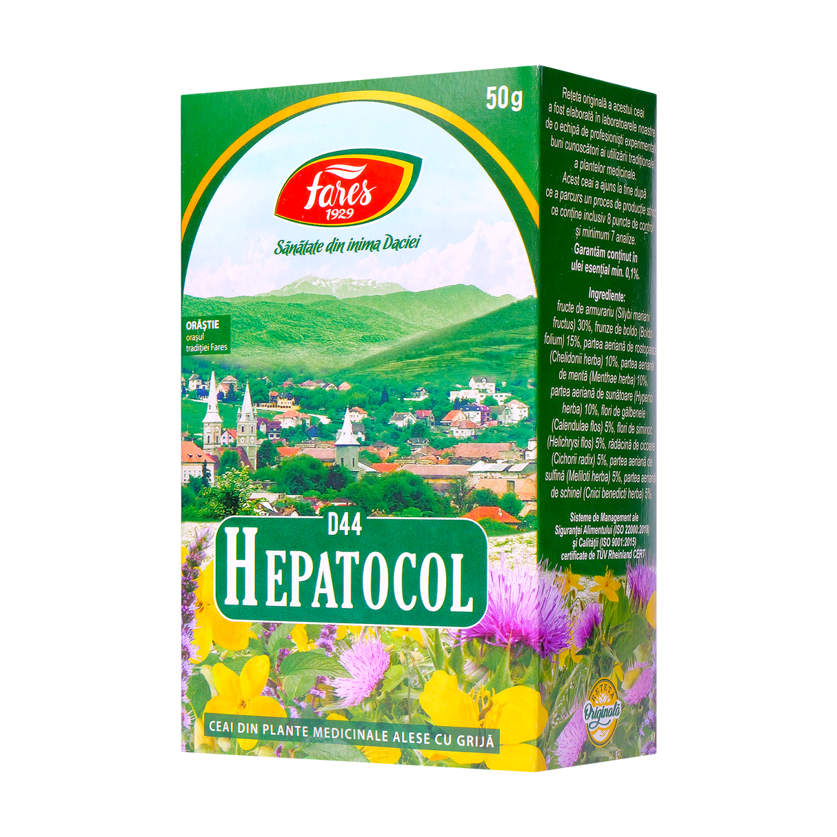 Ceai hepatocol 50 g