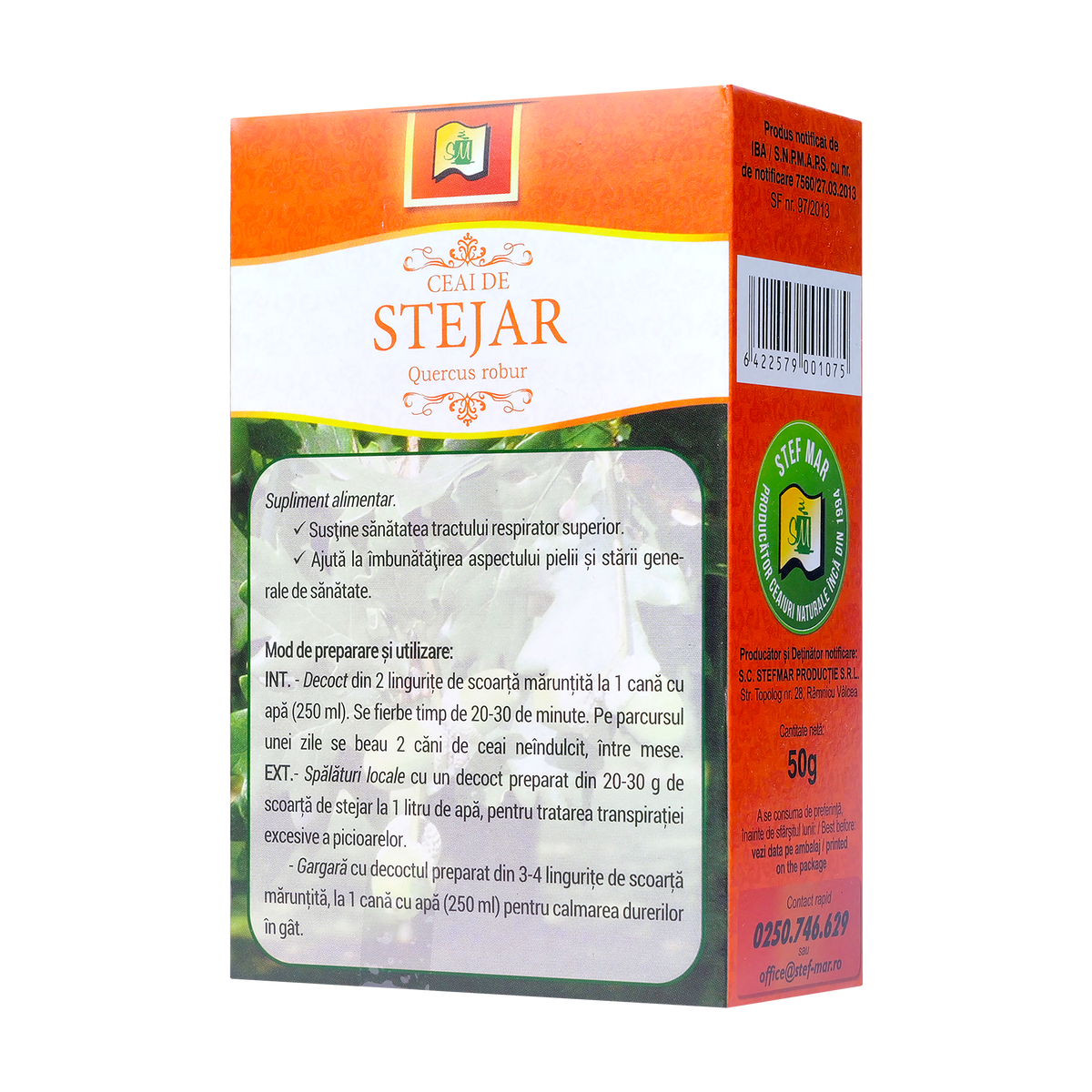 Ceai stejar coaja 50 g