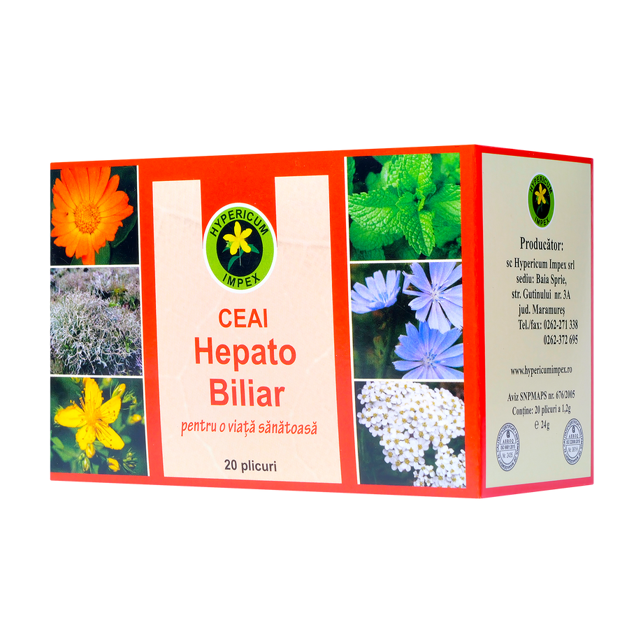 Ceai hepato-biliar 20 plicuri