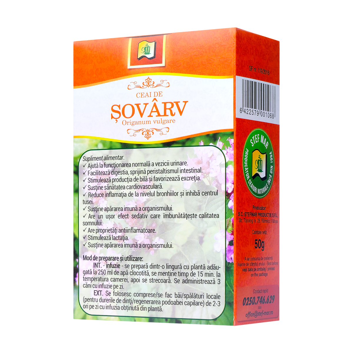 Ceai sovarv iarba 50 g