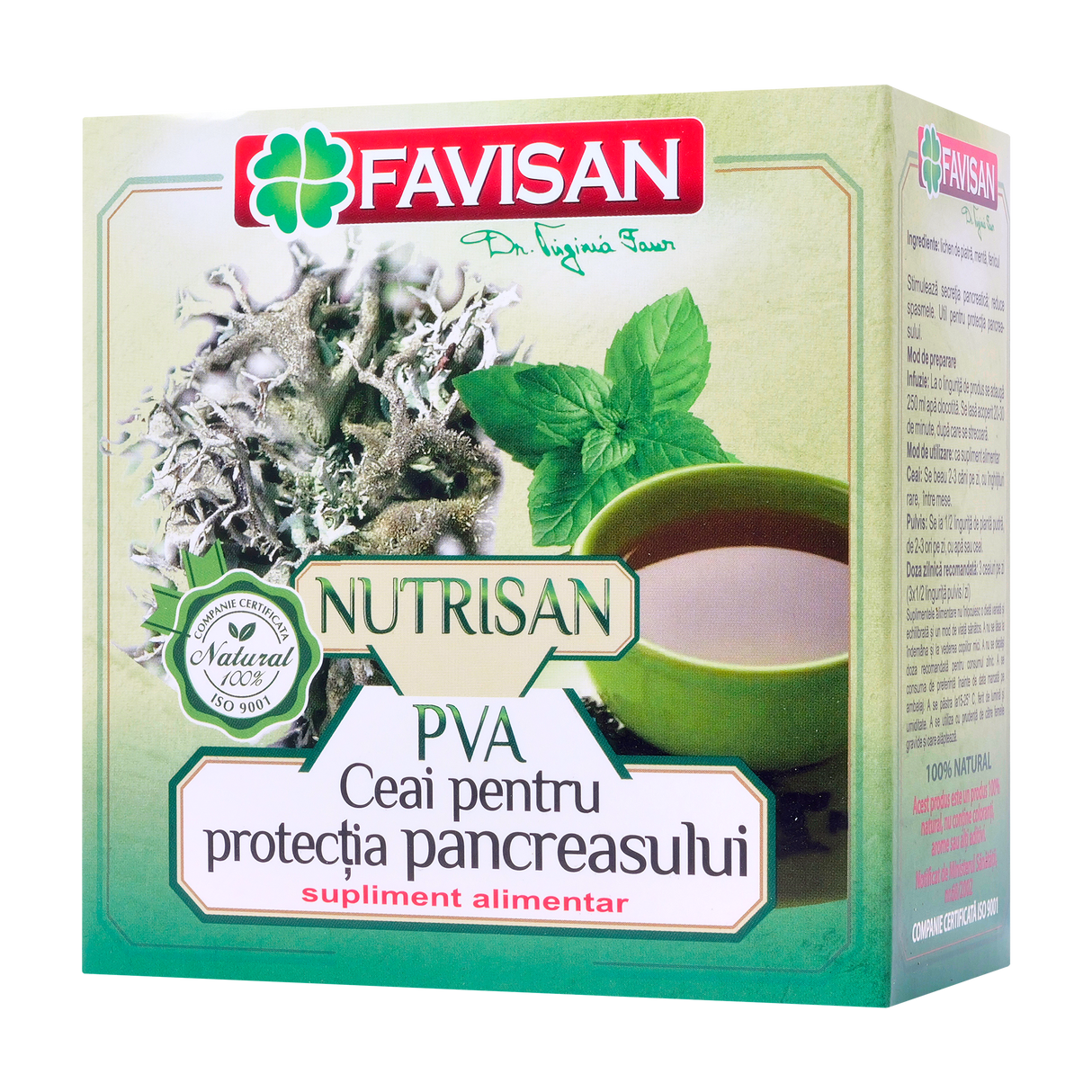Ceai nutrisan pva Pancreas 50 g