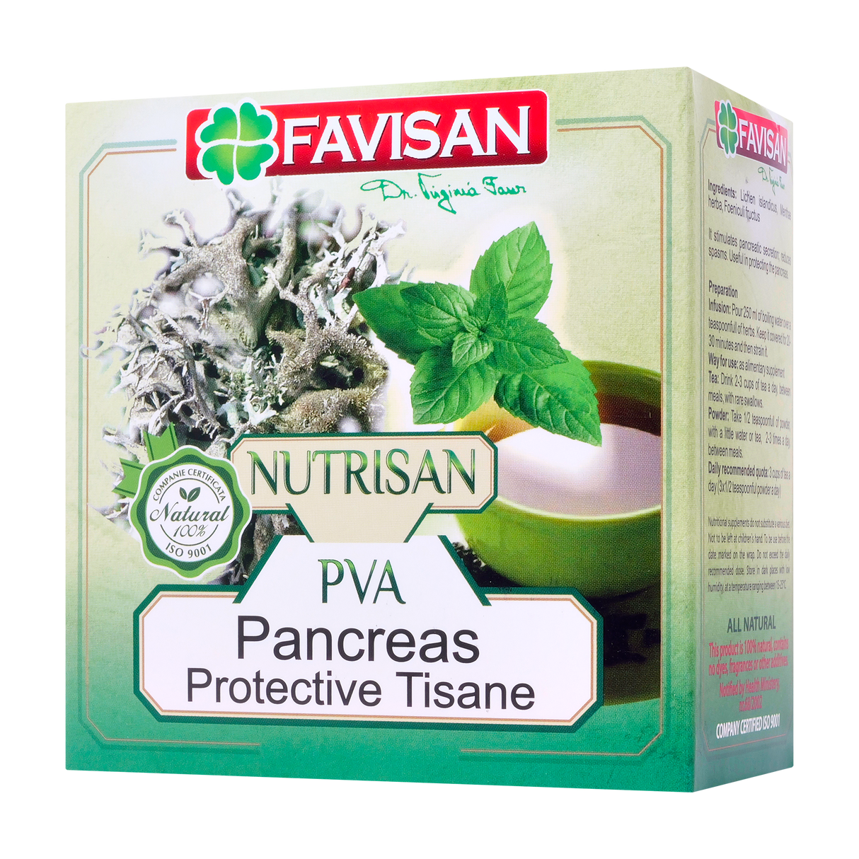 Ceai nutrisan pva Pancreas 50 g
