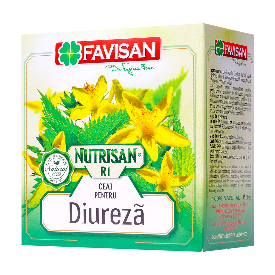 Ceai nutrisan r1 rinichi Diureza 50 g