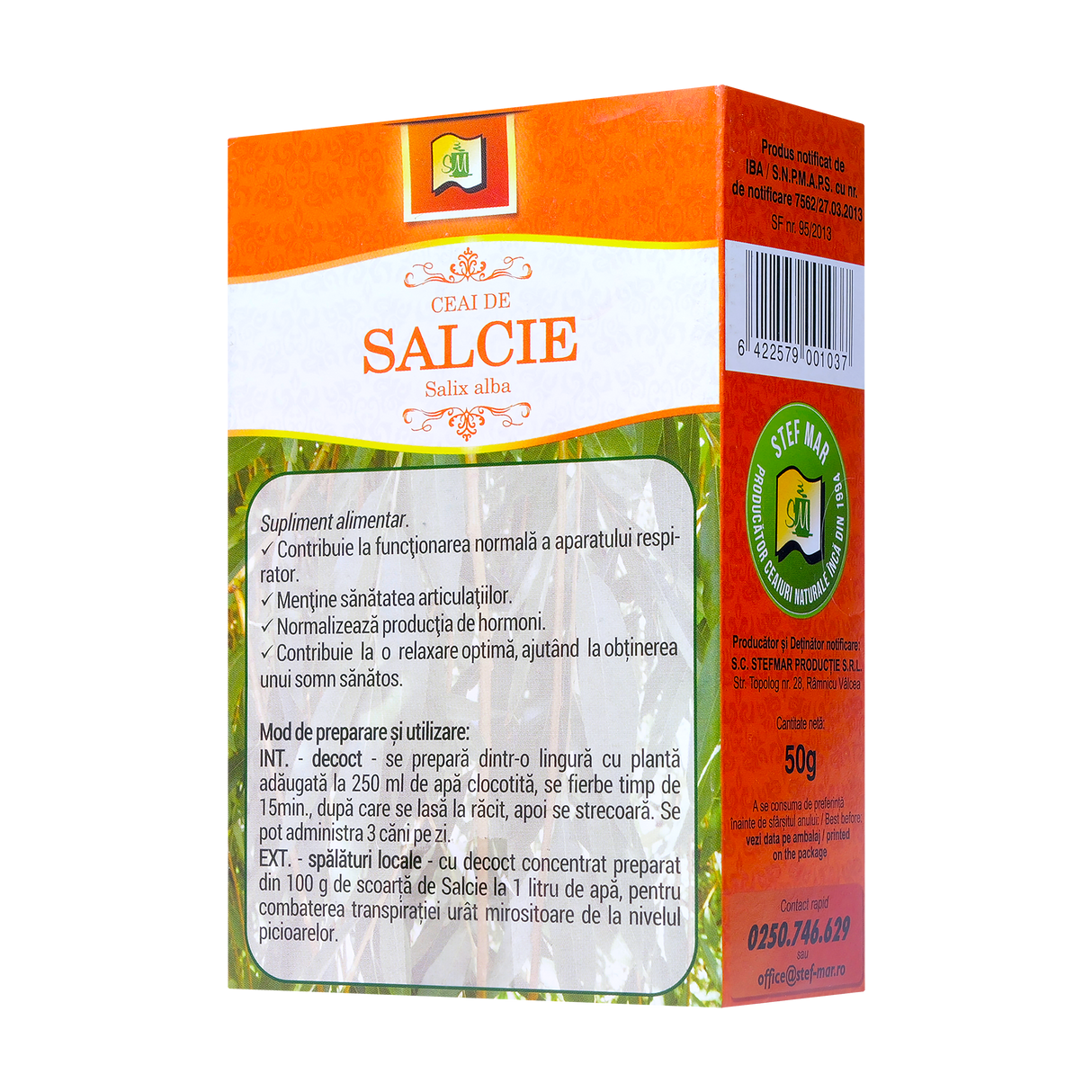Ceai salcie coaja 50 g