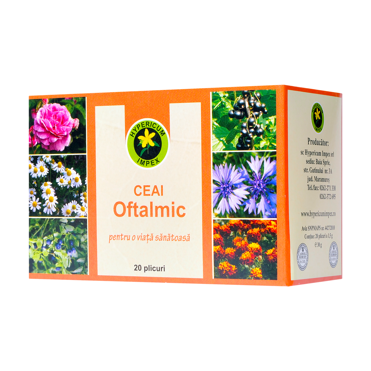 Ceai oftalmic 20 plicuri